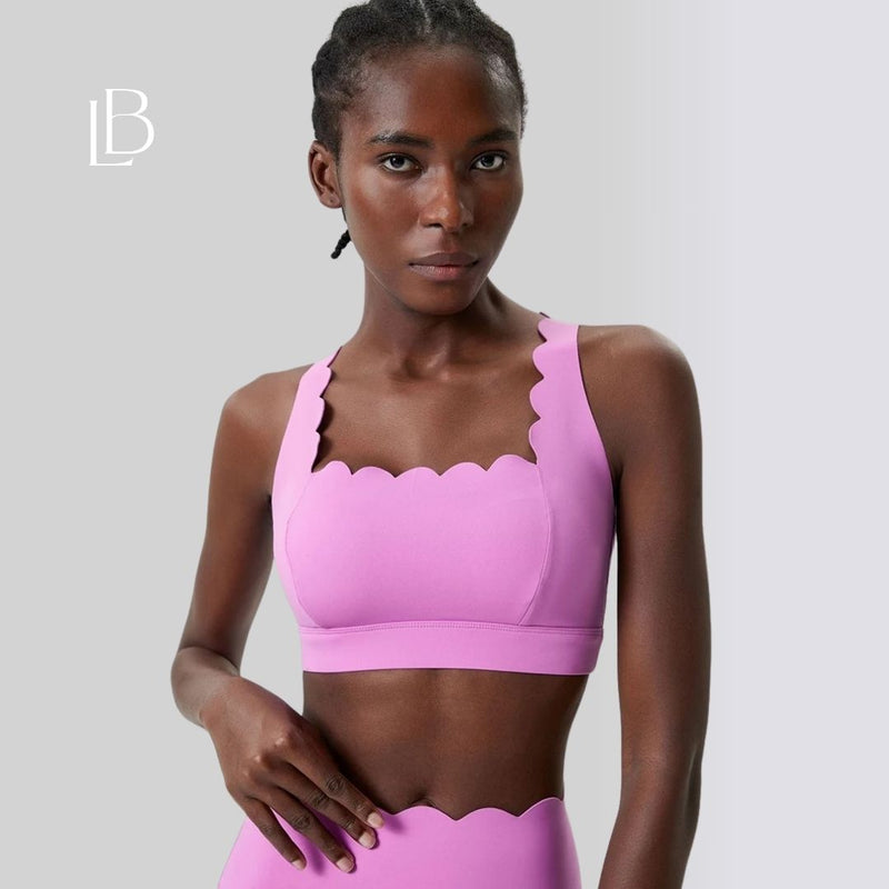 Top Fitness Square Elegance Rosa Chiclete