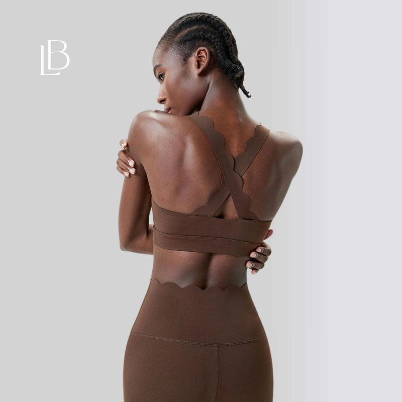 Top Fitness Square Elegance Marrom