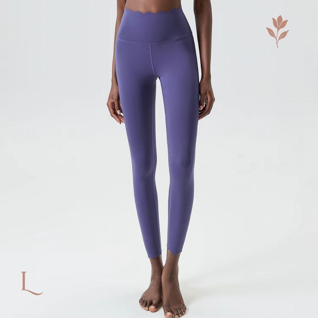 Legging Feminina com Cintura Alta – Conforto e Flexibilidade Total Azul