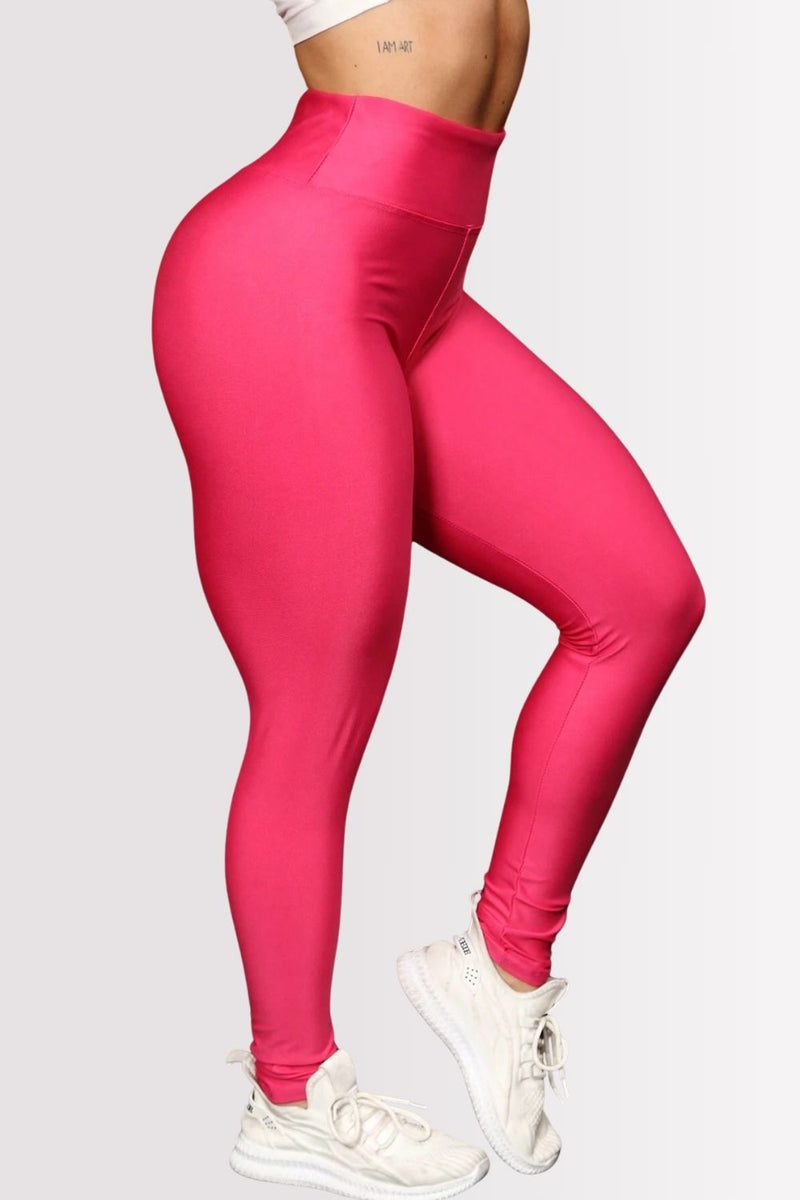 Calça Legging Basic Cintura Alta Salmão