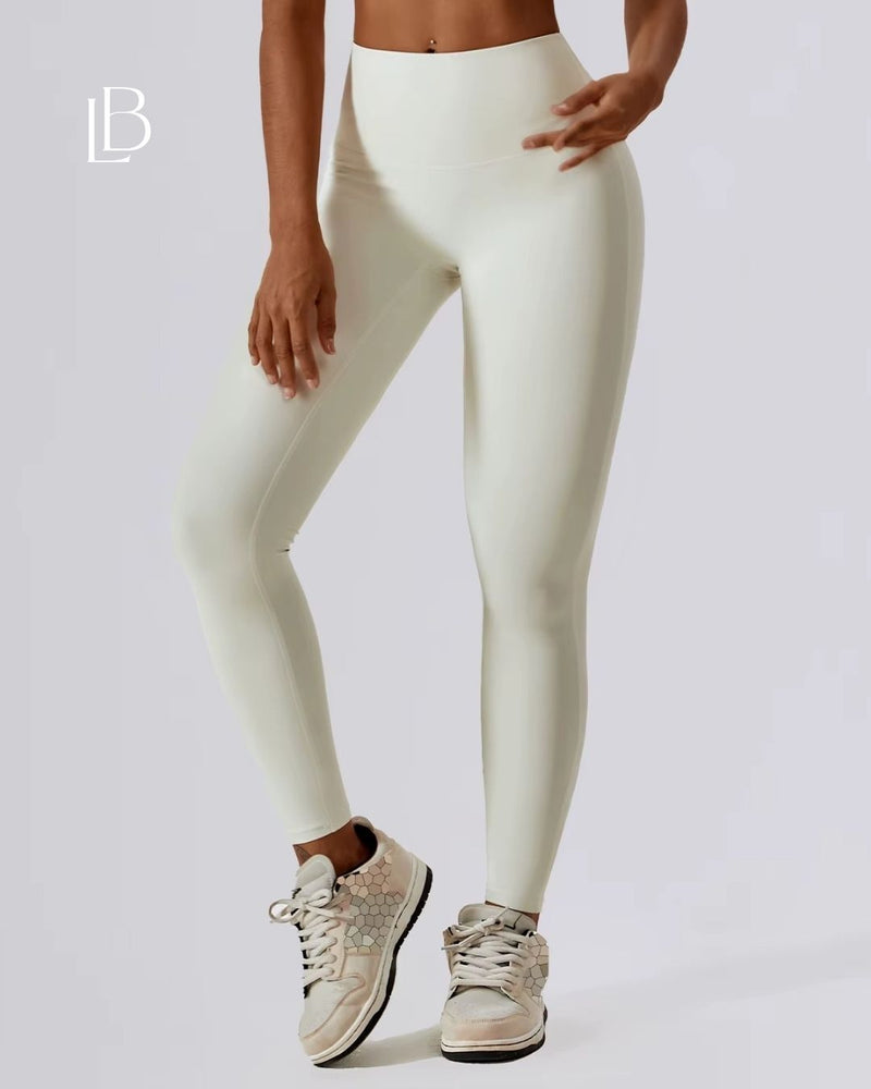 Calça Legging Cintura Alta Essential Off White