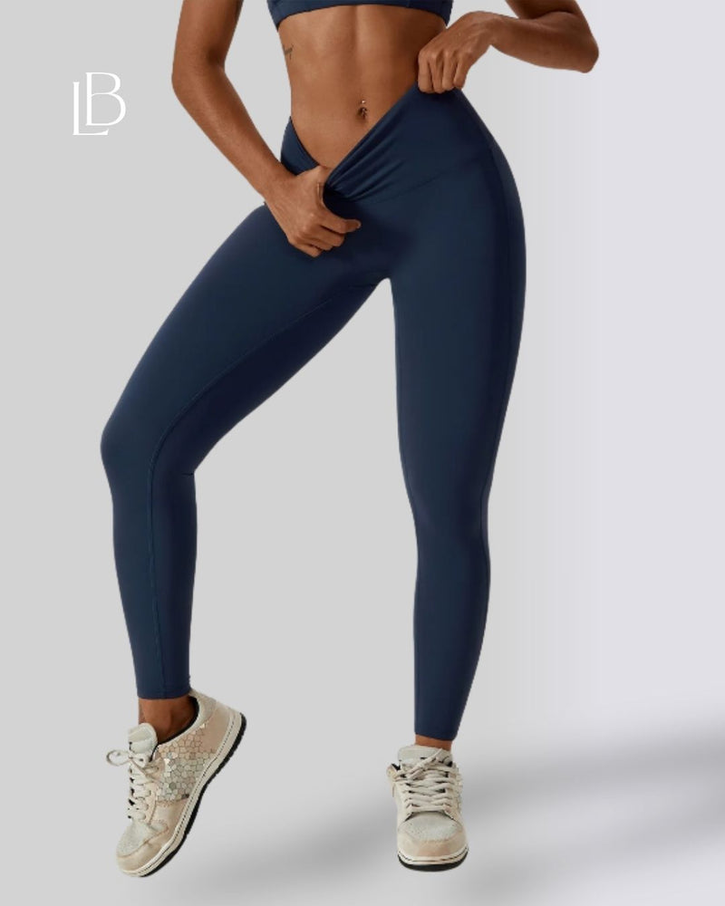 Calça Legging Cintura Alta Essential Azul