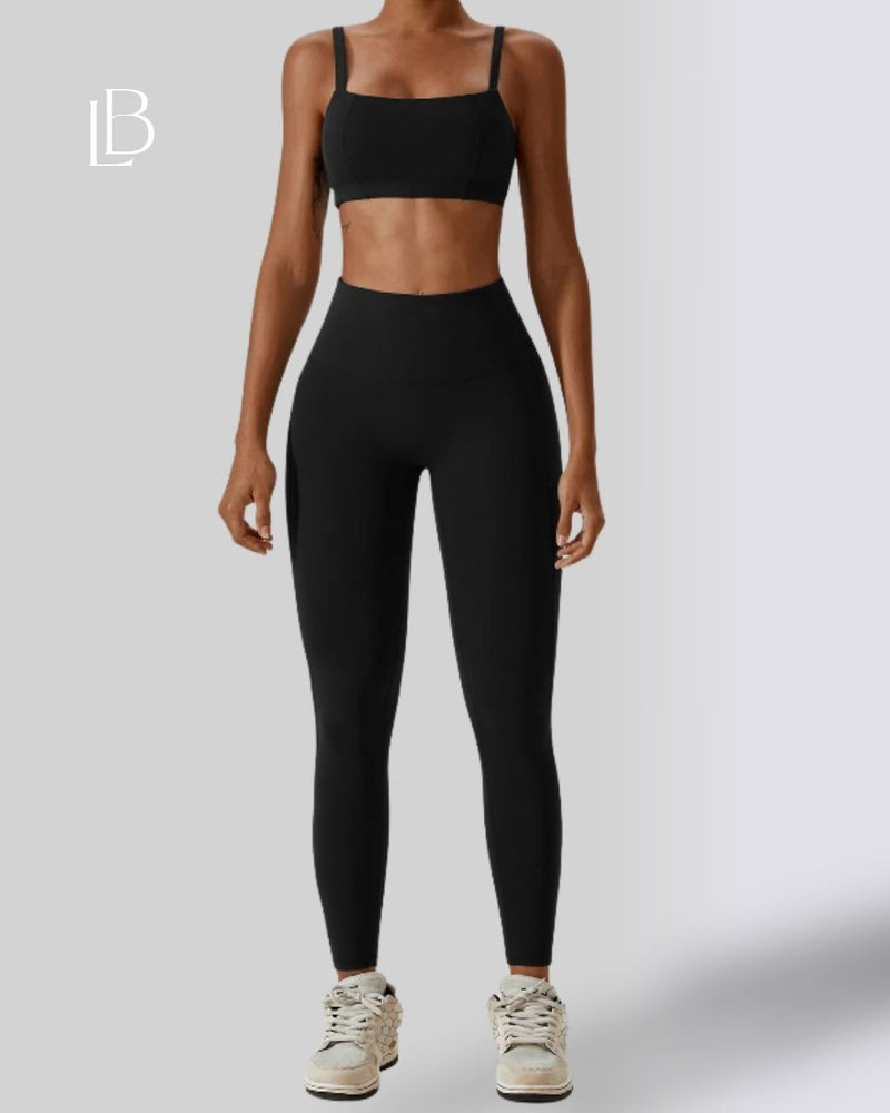 Calça Legging Cintura Alta Essential Preto