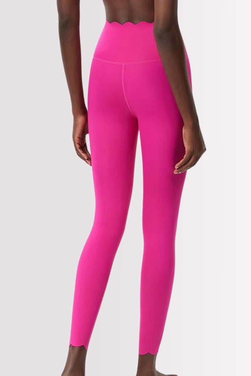 Calça Legging Fitness Elegance Rosa Pink
