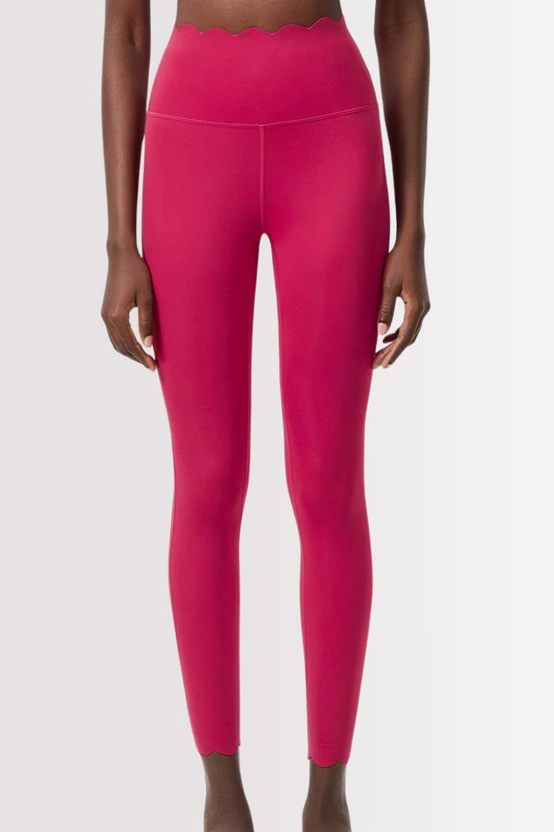 Calça Legging Fitness Elegance Cereja