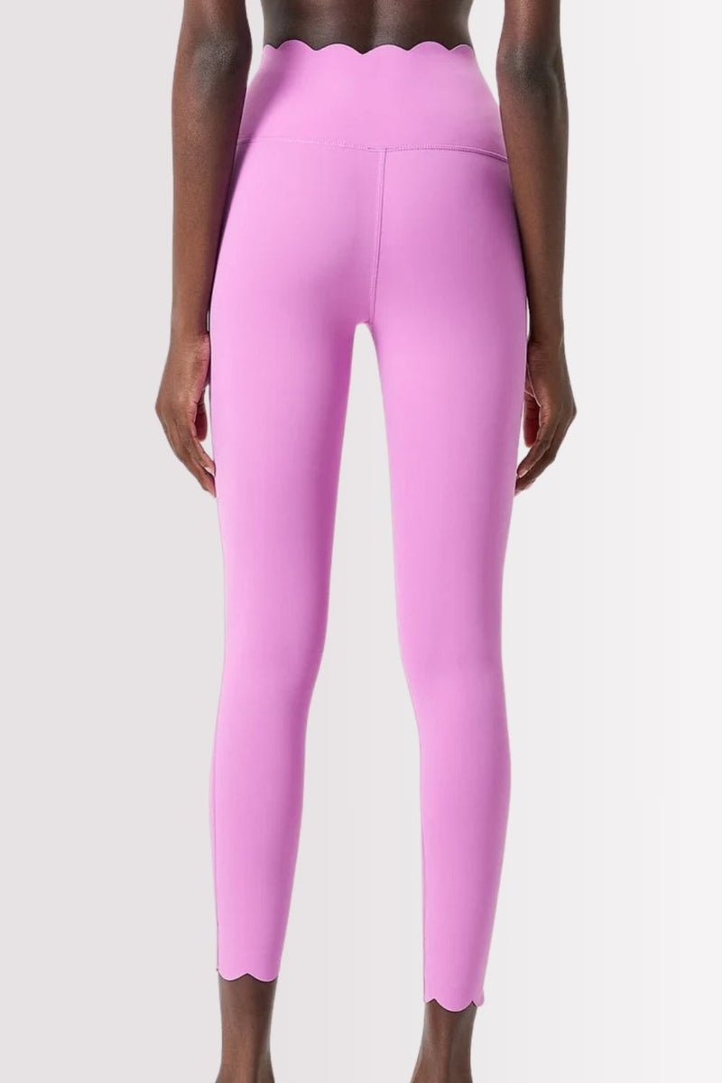 Calça Legging Fitness Elegance Rosa Chiclete