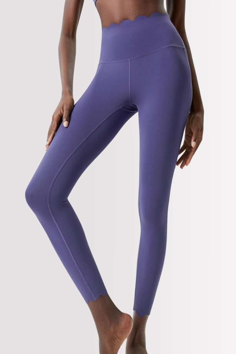 Calça Legging Fitness Elegance Azul