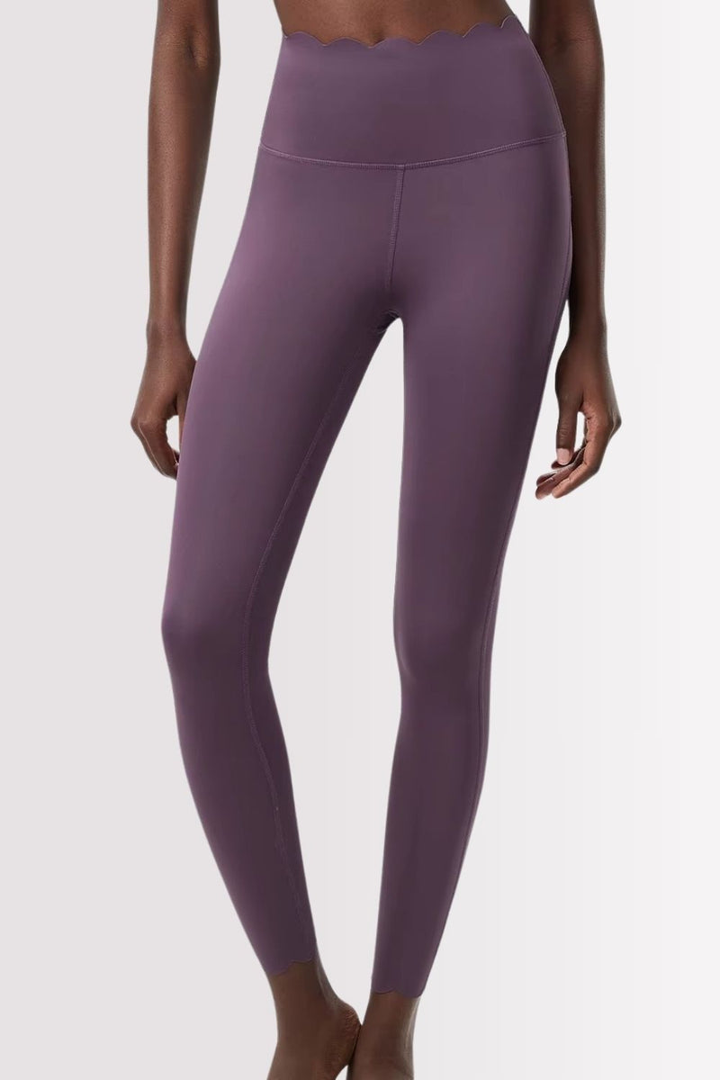 Calça Legging Fitness Elegance Roxo
