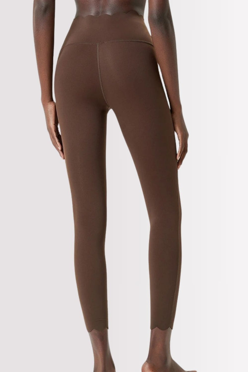 Calça Legging Fitness Elegance Marrom