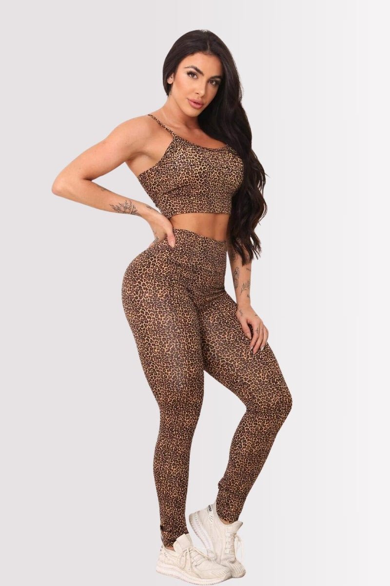 Conjunto Fitness Perfect Form Oncinha