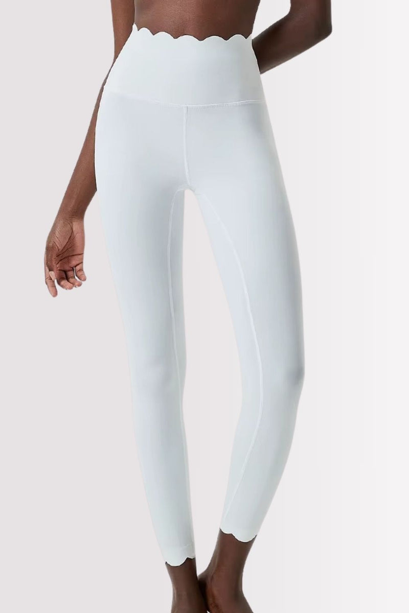 Conjunto Elegance Top Transversal com Legging Branco