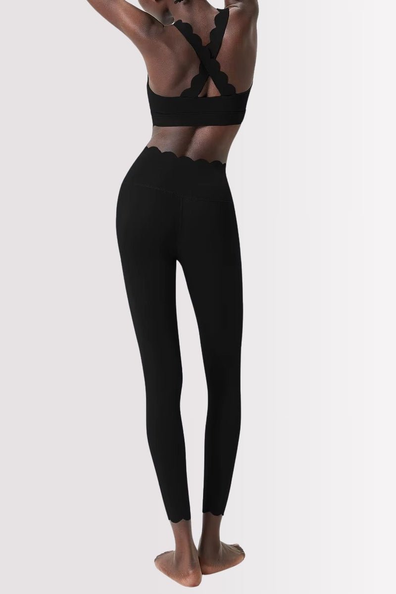 Calça Legging Fitness Elegance Preto