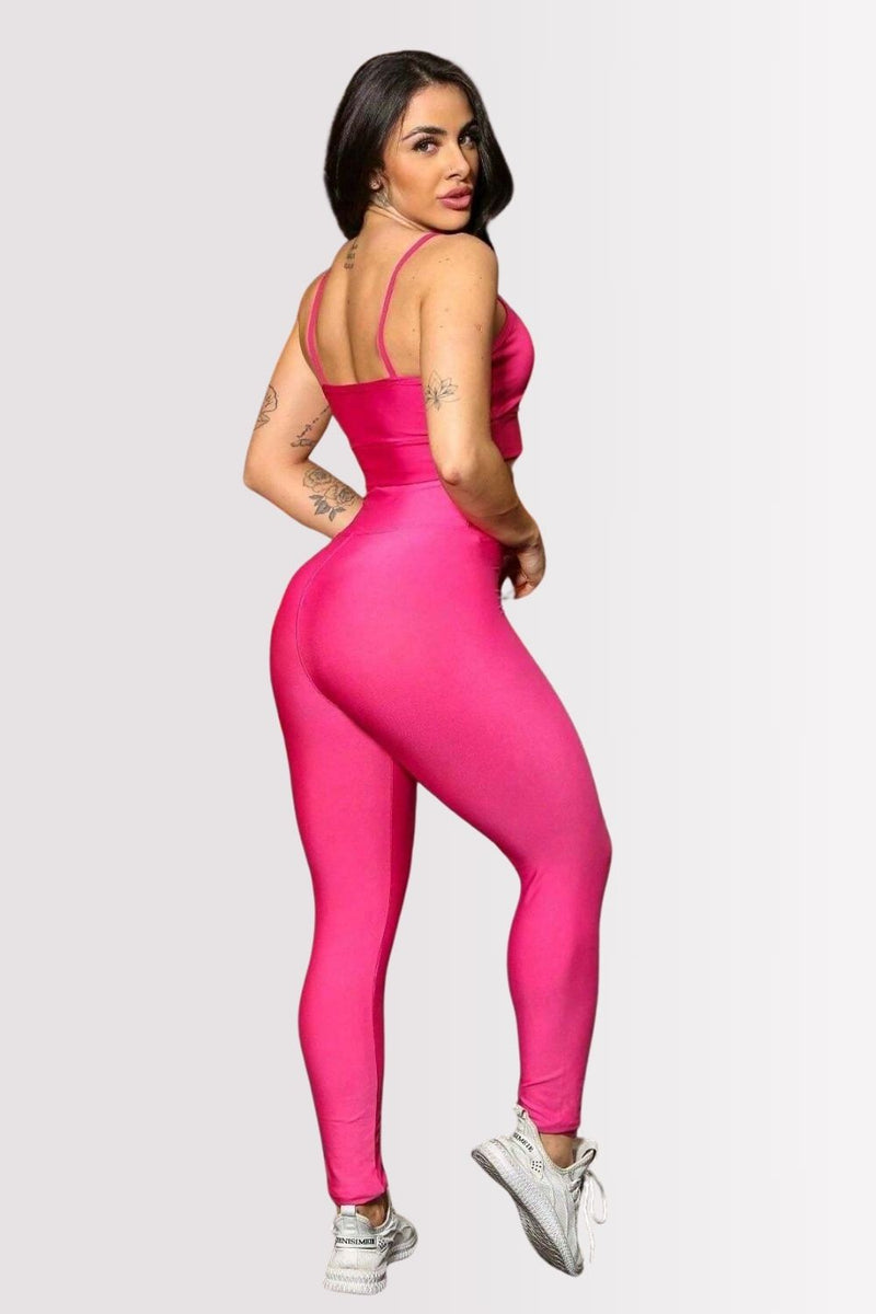 Conjunto Fitness Perfect Form Salmão
