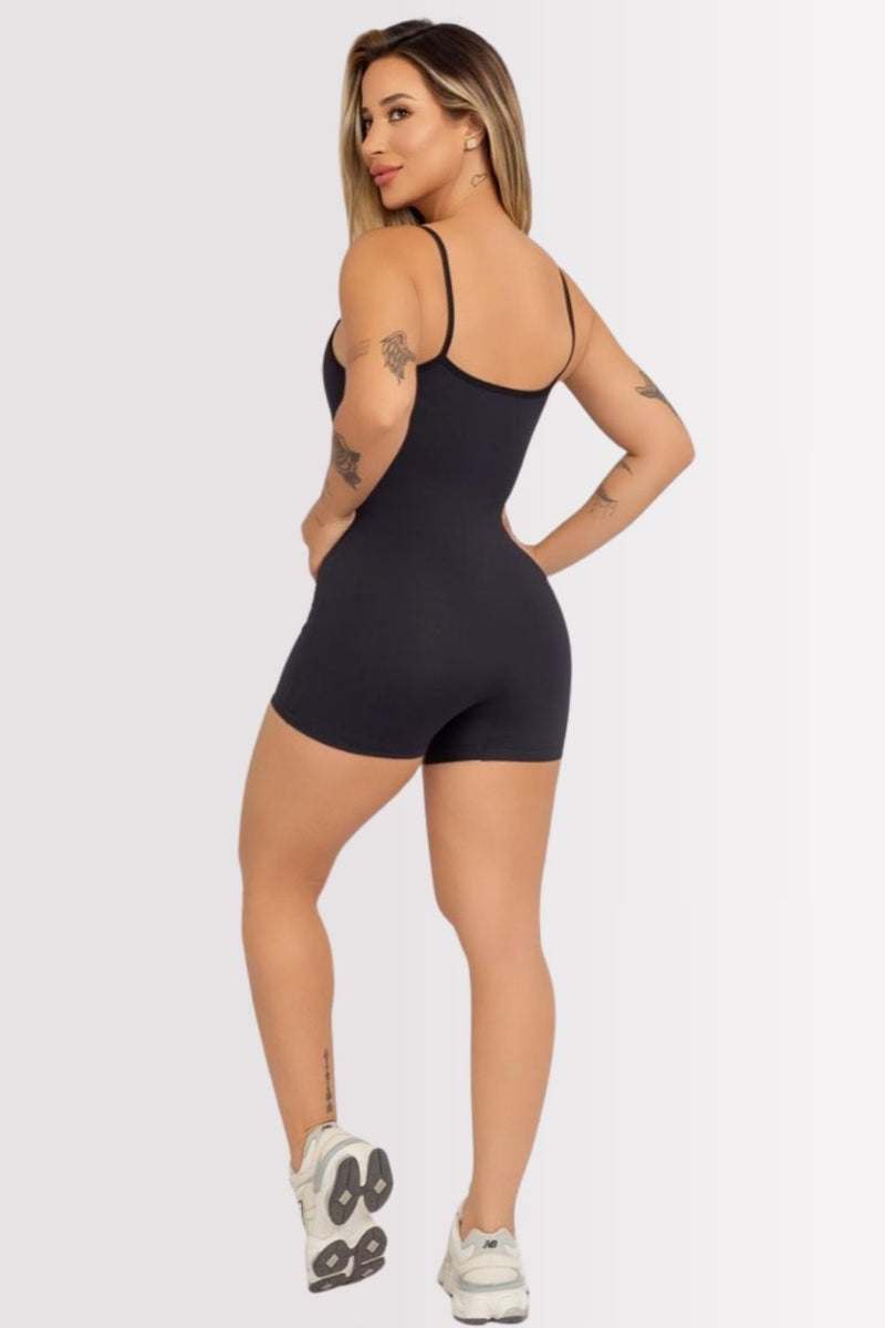 Macaquinho Fitness Le Bavi Classic Preto
