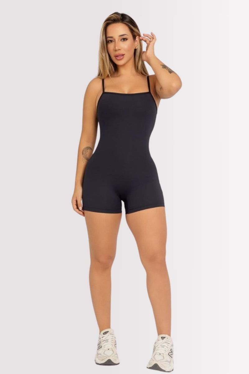 Macaquinho Fitness Le Bavi Classic Preto