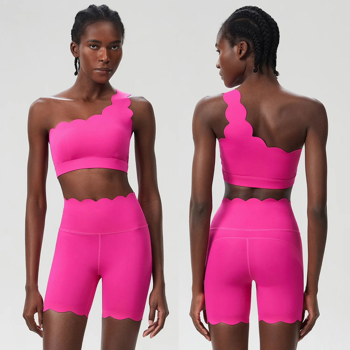 Conjunto Fitness 2 Peças – Lookinho Fresh de Alta Performance Pink