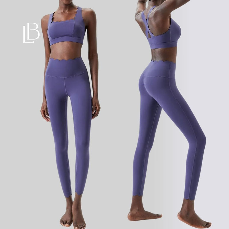 Top Fitness Square Elegance Azul