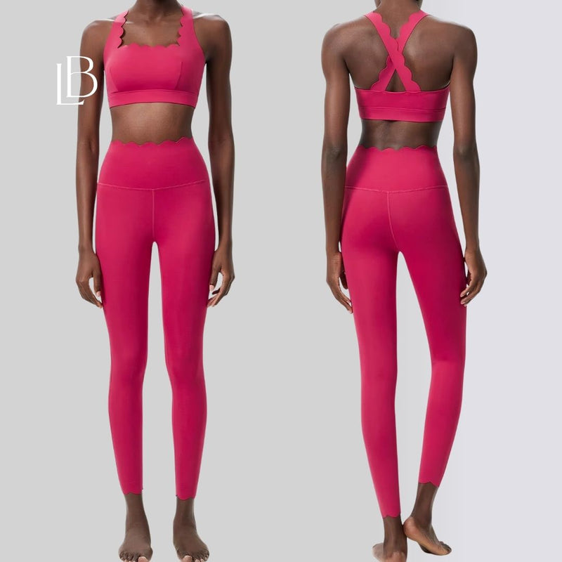 Top Fitness Square Elegance Cereja