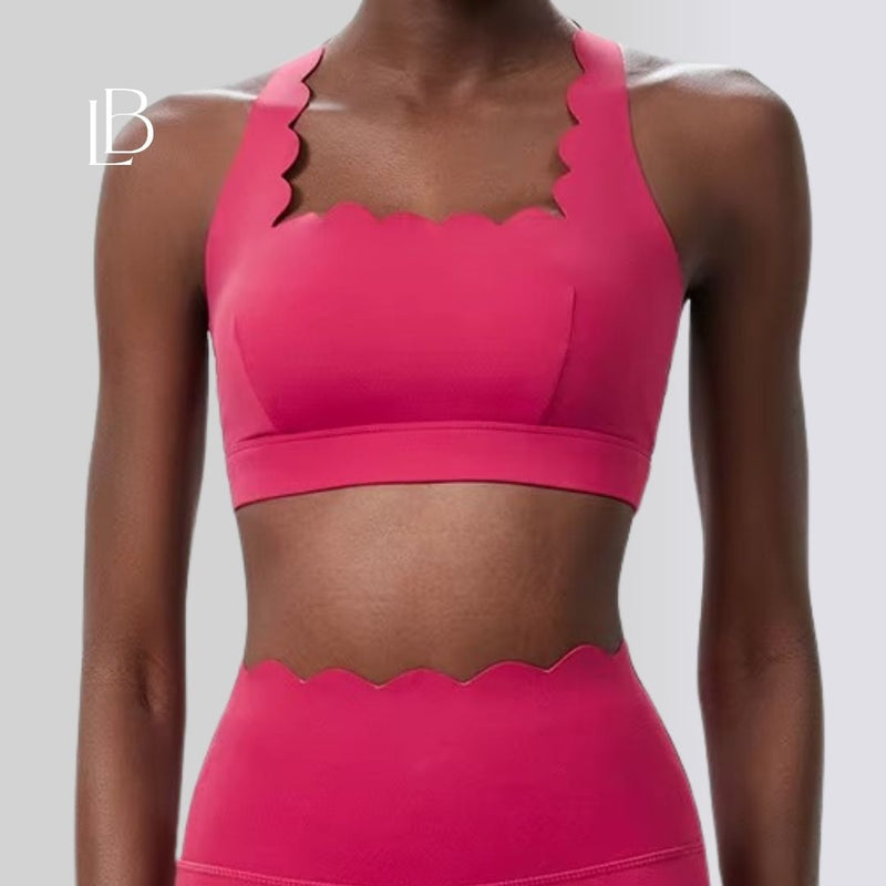 Top Fitness Square Elegance Cereja