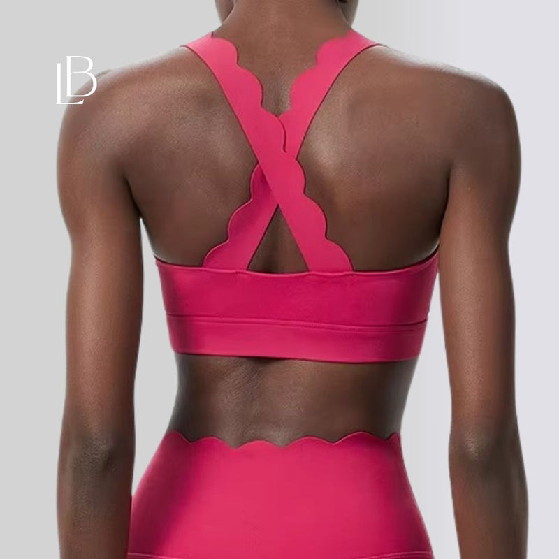 Top Fitness Square Elegance Cereja