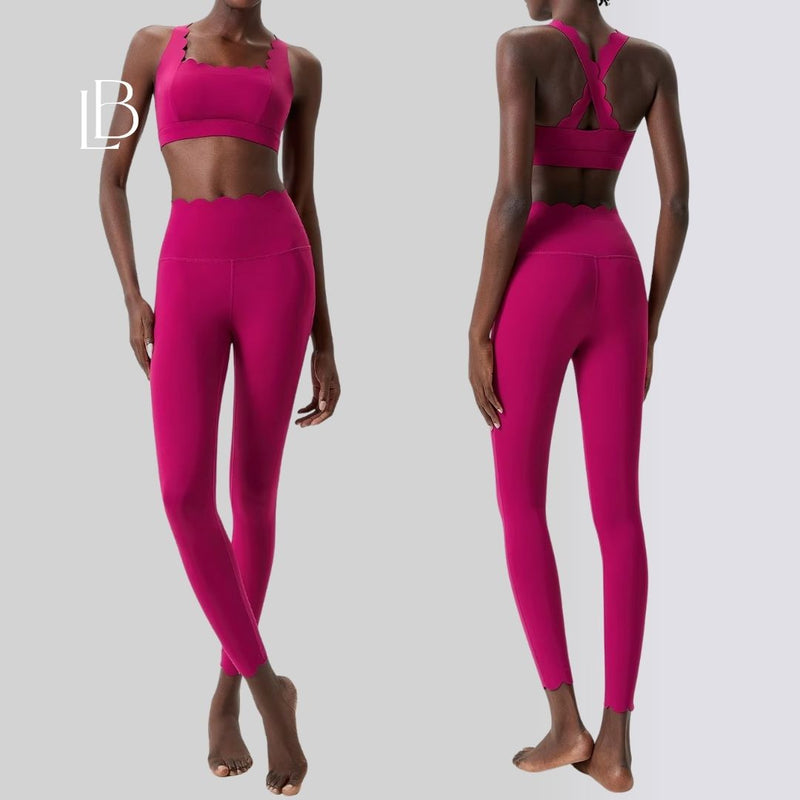 Top Fitness Square Elegance Pink