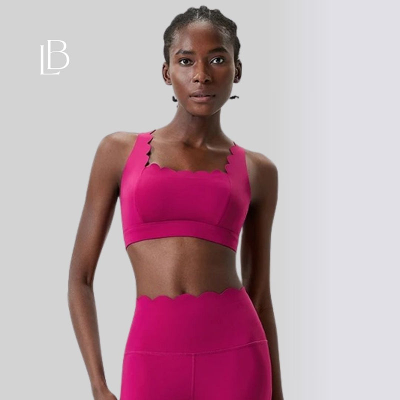 Top Fitness Square Elegance Pink