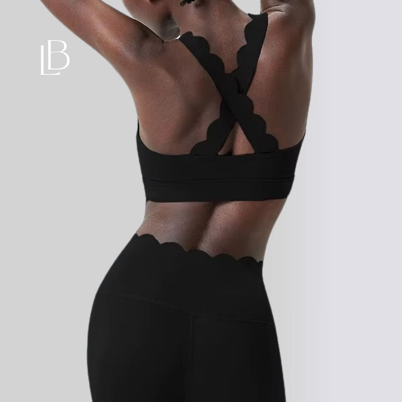 Top Fitness Square Elegance Preto