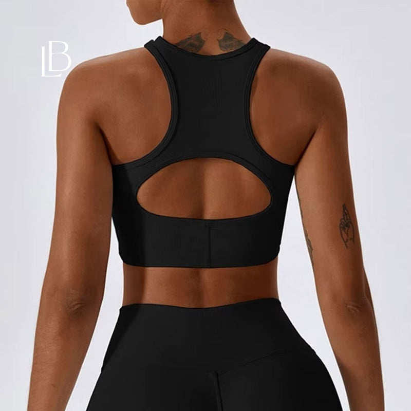 Top Fitness Feminino Sculpt Preto