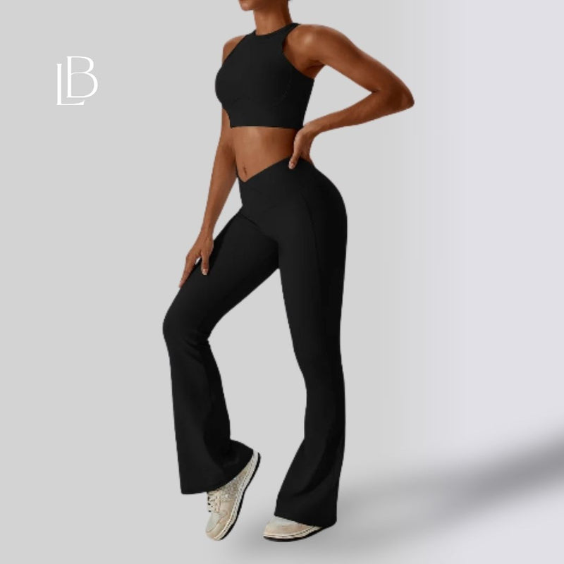 Top Fitness Feminino Sculpt Preto