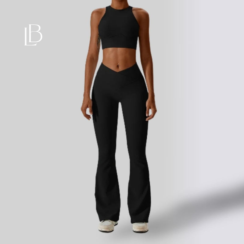 Top Fitness Feminino Sculpt Preto