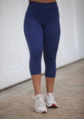 Legging Corsário Fitness Blackout – Alta Compressão, Zero Transparência & Proteção UV