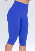 Legging Corsário Fitness Blackout – Alta Compressão, Zero Transparência & Proteção UV